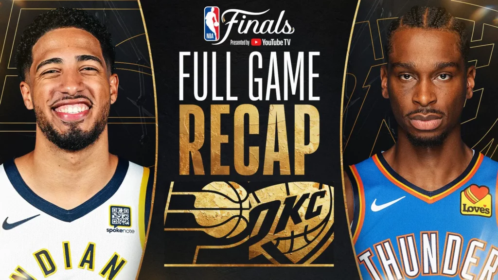 NBA季後賽 總決賽 雷霆對溜馬